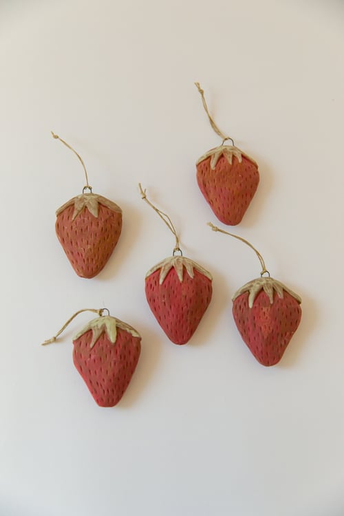 Image of Strawberry Ornament