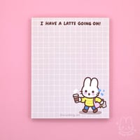 Image 1 of Latte Going On Notepad