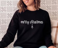 Image 1 of Merry Christmas Tree Sweatshirt