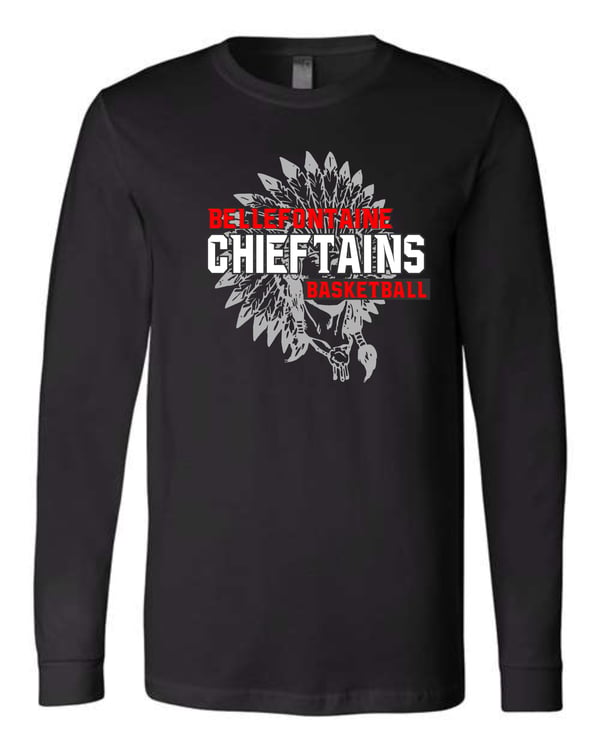 Image of Chieftain Basketball Long Sleeve