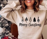 Image 1 of Merry Christmas Sweatshirt