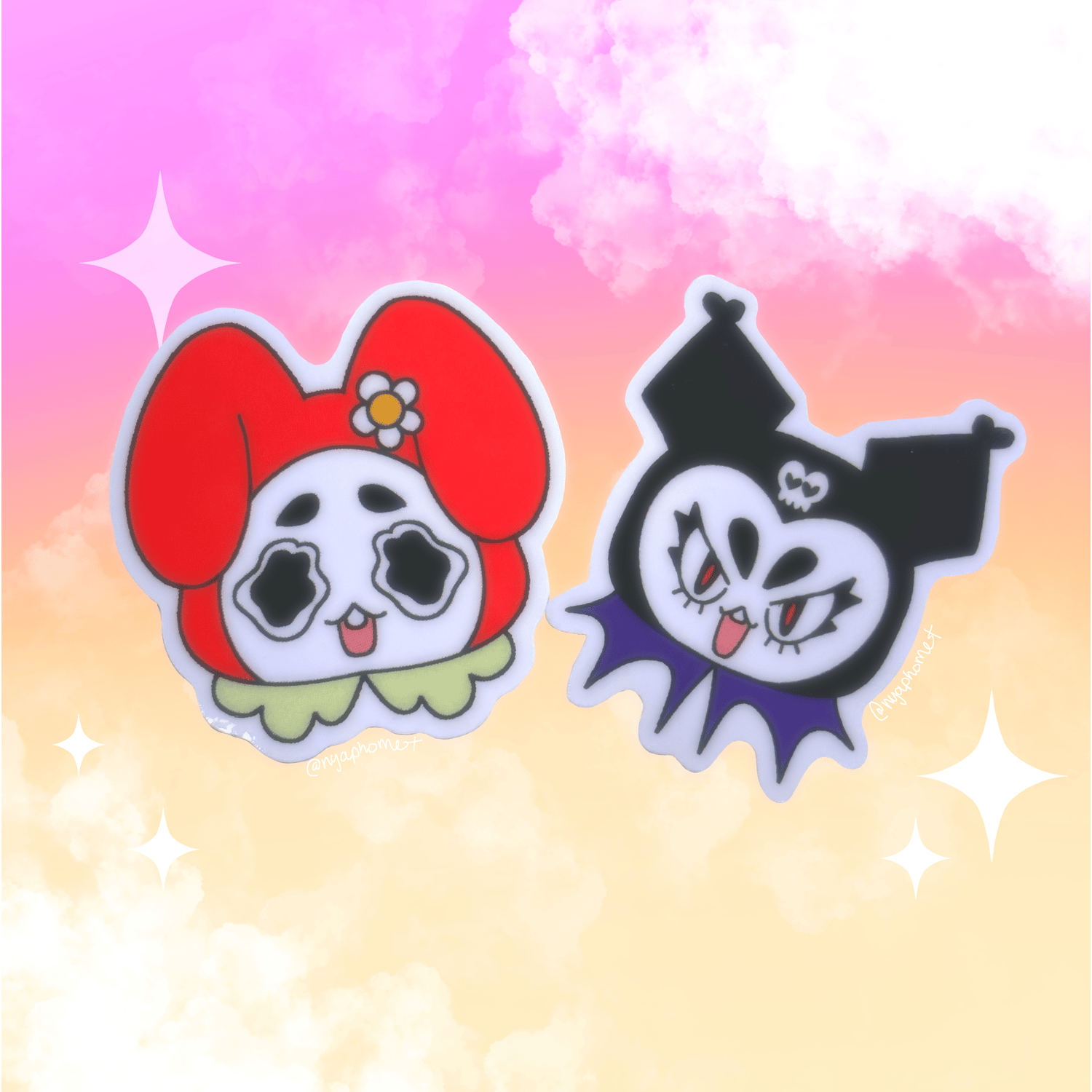 My Melody & Kuromi Stickers