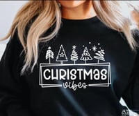 Image 1 of Christmas Vibes Sweatshirt