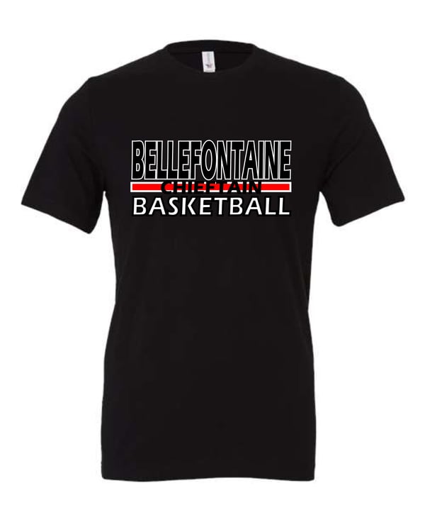 Image of Chieftain basketball tee