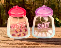 Image 1 of Salty Snoms and Pepper Pinchurchin! Shaker Charm 