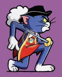 "Tom Musketeer" print