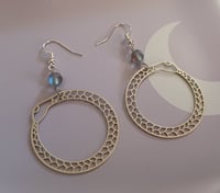 Image 4 of Ouroboros Aura Earrings 