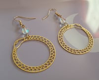 Image 1 of Ouroboros Aura Earrings 