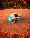 WL&A Handmade Old Style Gem Grade Bisbee Sunshine Ingot Ring - Size 5 #2