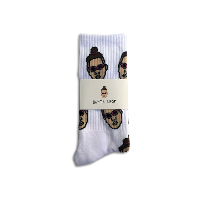 Hüntz Chop Logo Socks