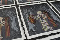 Image 2 of Amalgamate- Reduction Linocut