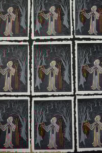 Image 5 of Amalgamate- Reduction Linocut