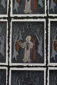 Image 1 of Amalgamate- Reduction Linocut