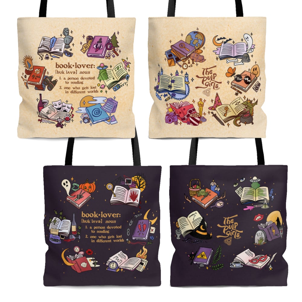 Image of BOOK LOVERS TOTE BAG