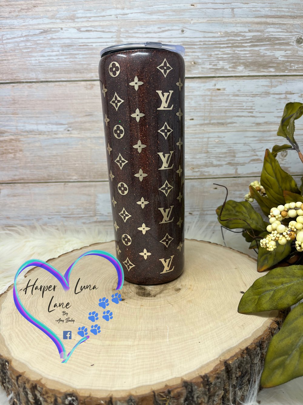 Image of 20oz Chocolate LV  DuoTumbler