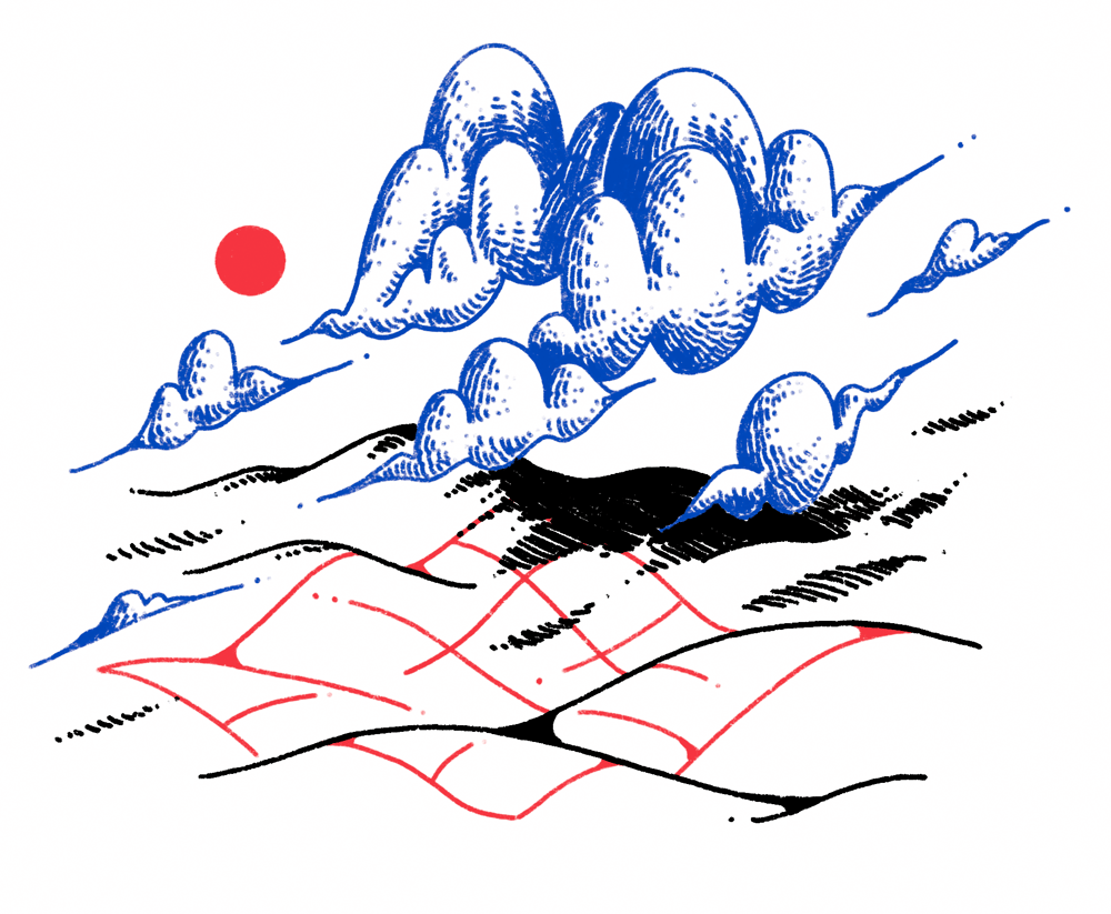 Image of Mitski: Clouds Like Mountains Tattoo Ticket