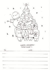 Image 1 of Holiday postcard (pack of 3)