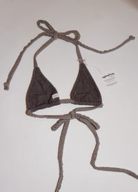 Image 1 of Down Bikini Top - XS