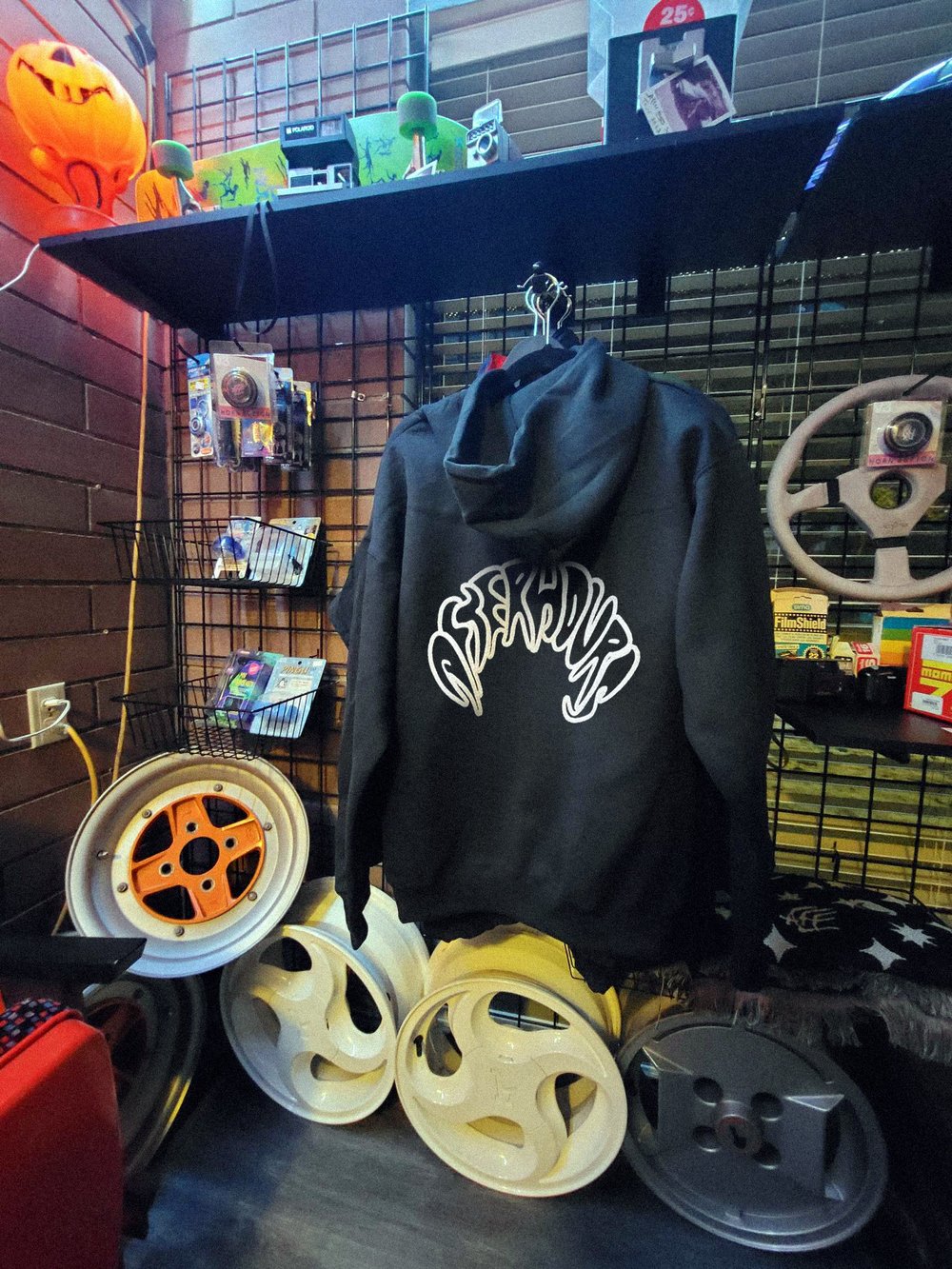 TYPE 2.0 - GLOW IN THE DARK PUFF PRINT HOODIE