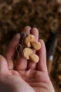 Image 2 of Penny Bun Mushroom Earrings 