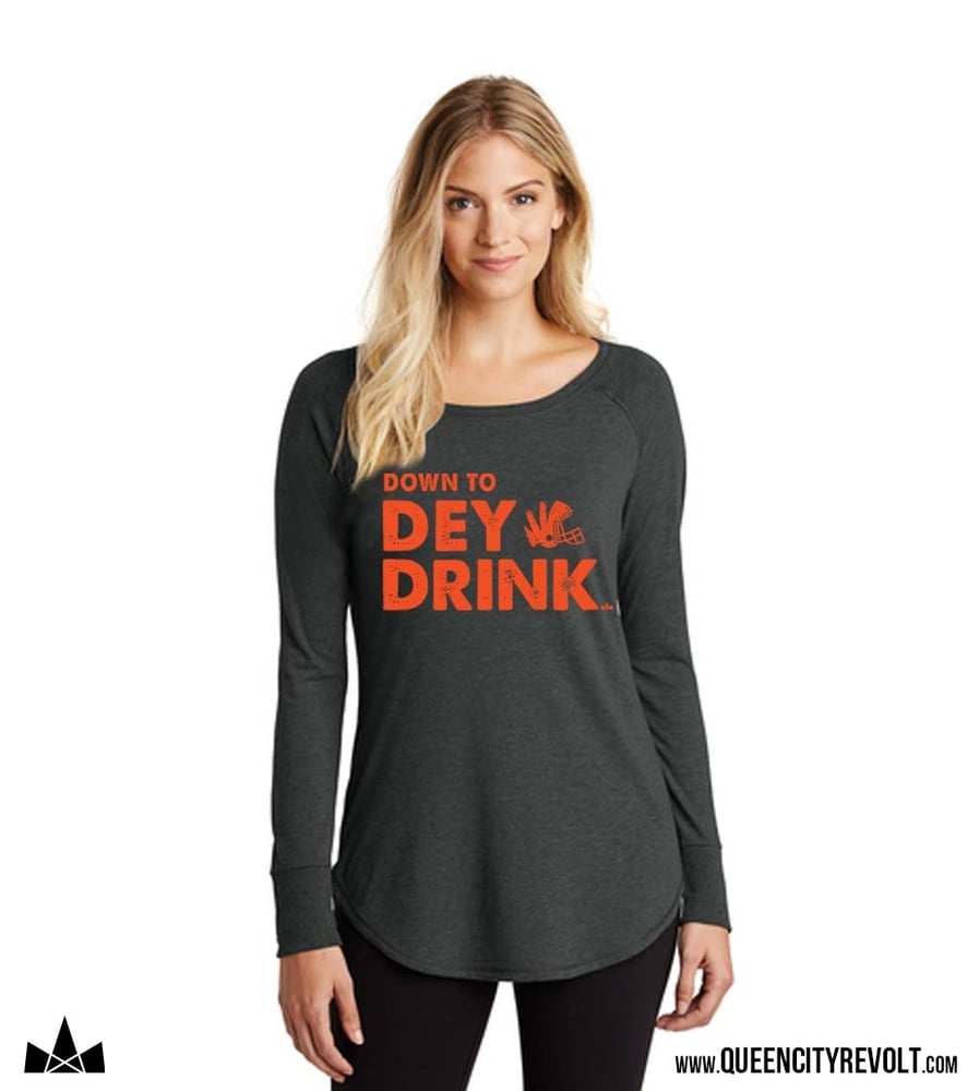 Image of Down To Dey Drink, Women's Longsleeve Tee