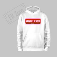 Image 1 of Felpa Cap Chiuso Unisex - #ININFLUENCER (Nsl031)