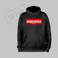 Image 2 of Felpa Cap Chiuso Unisex - #ININFLUENCER (Nsl031)