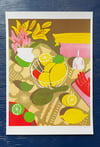 Still Life: Lemons Riso