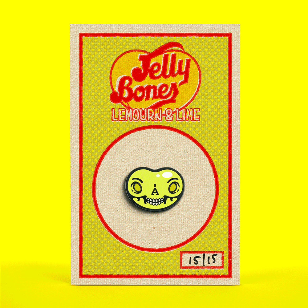 Image of Jelly Bones Enamel Pin Badges