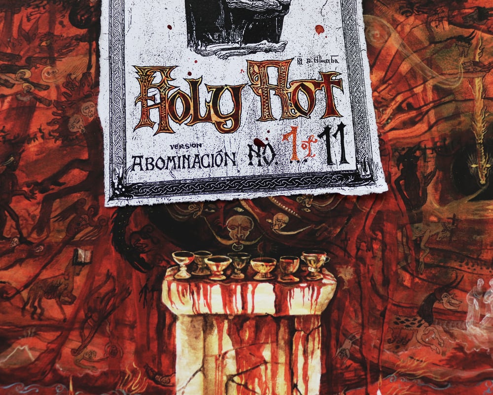 Holy Rot ART PRINT version ABOMINACIÓN