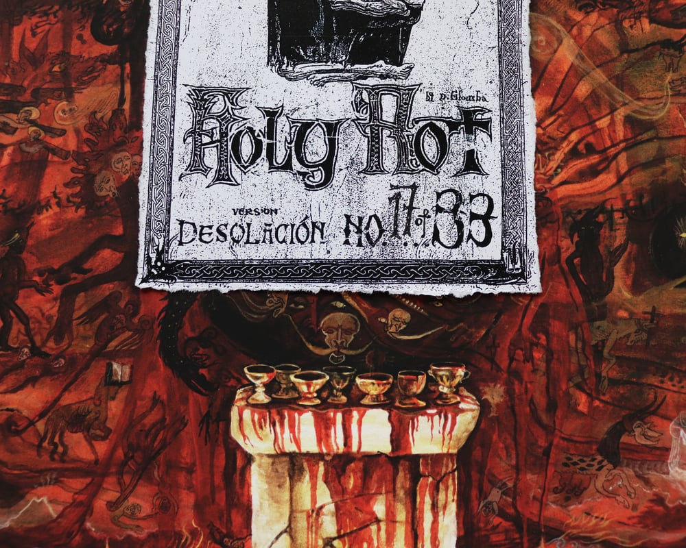 Holy Rot ART PRINT version DESOLACIÓN