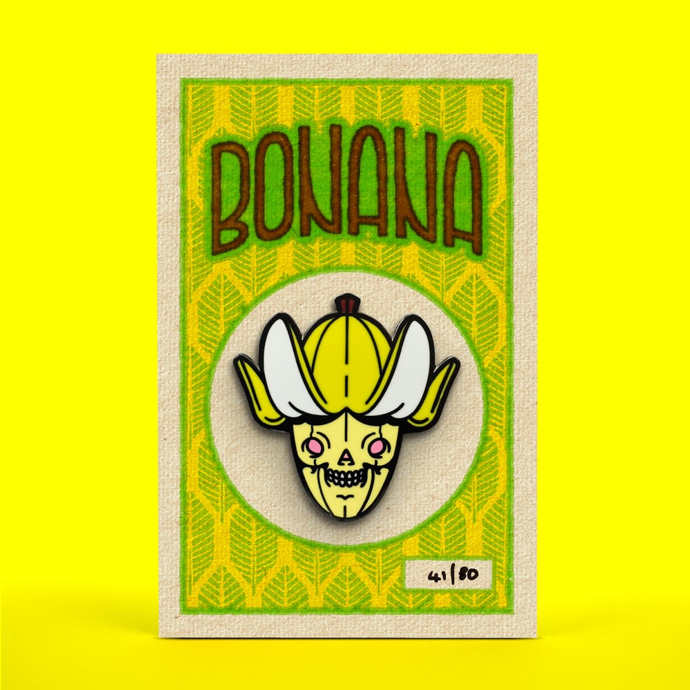 Image of Bonana Enamel Pin Badge