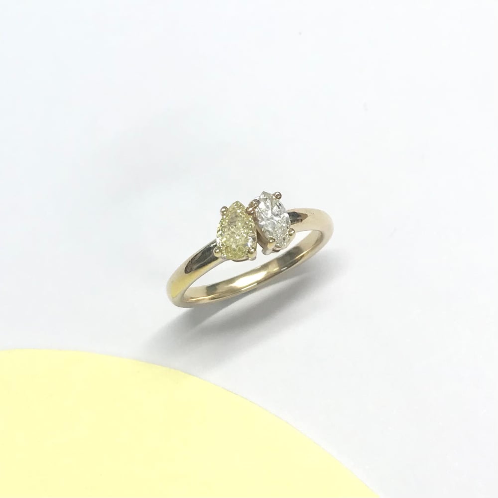 Image of Pear & marquise duo