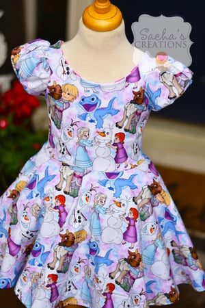 Image of Frozen Twirl Dress 