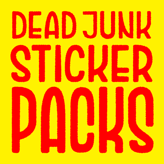 Image of Dead Junk Sticker Packs