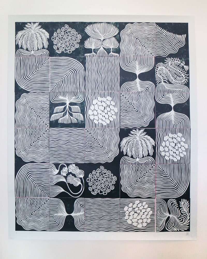 Image of Moss Maze Large ( variations available)