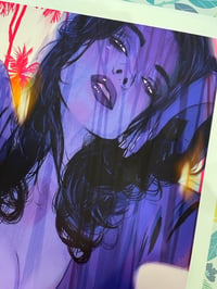 Image 1 of MULHOLLAND DRIVE 'NAKED' LTD ED OVERSIZE A1 GICLÉE. SIGNED & NUMBERED.