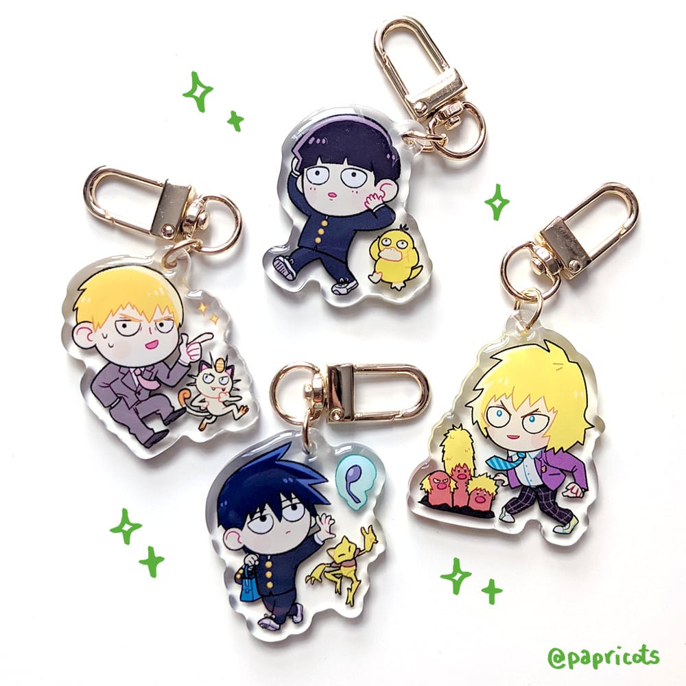 Image of MP100 x Pkmn charms