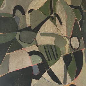 Image of Contemporary Painting, 'Moss,' Sandhills Studios
