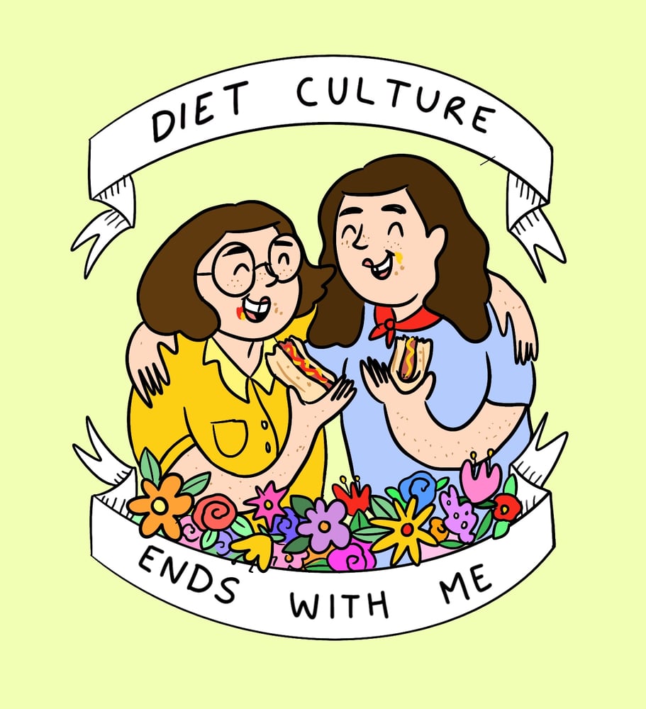 Image of Diet Culture Ends With Me - Lime