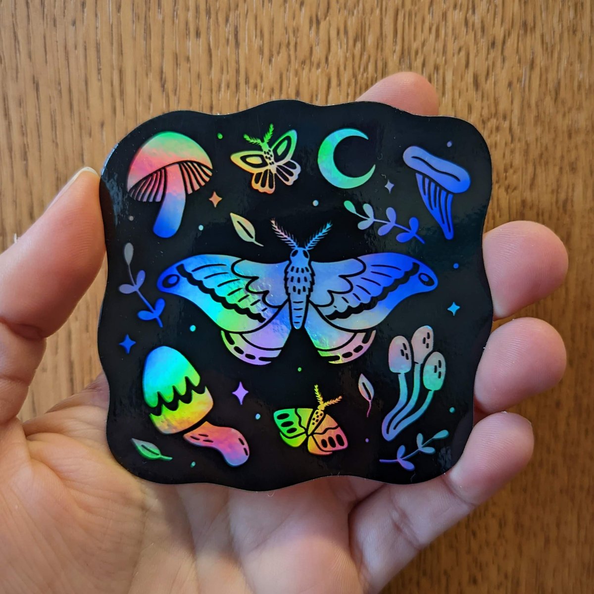 Image of Moth sticker