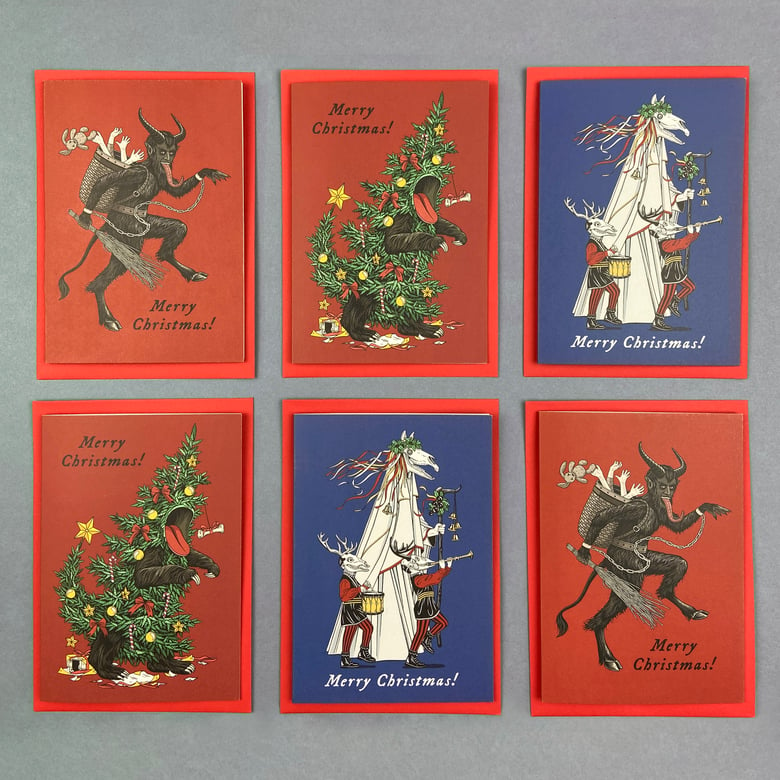 Image of Christmas Cards (Mixed Pack of 6)