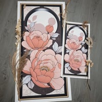 Rosa Pfingstrosen Print
