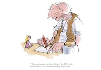 Roald Dahl And Quentin Blake "Dreams Is Very Mystical"