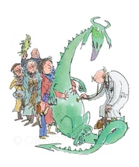 Image 1 of Sir Quentin Blake "V Is For Vet"