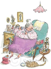 Image 1 of Sir Quentin Blake "G Is For Grandma"