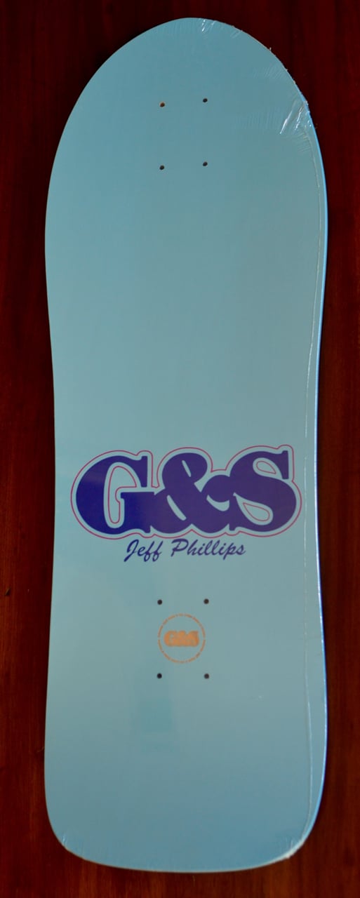 G & S SKATEBOARD DECK - JEFF PHILLIPS BROKEN GLASS | SKATEBOARDS