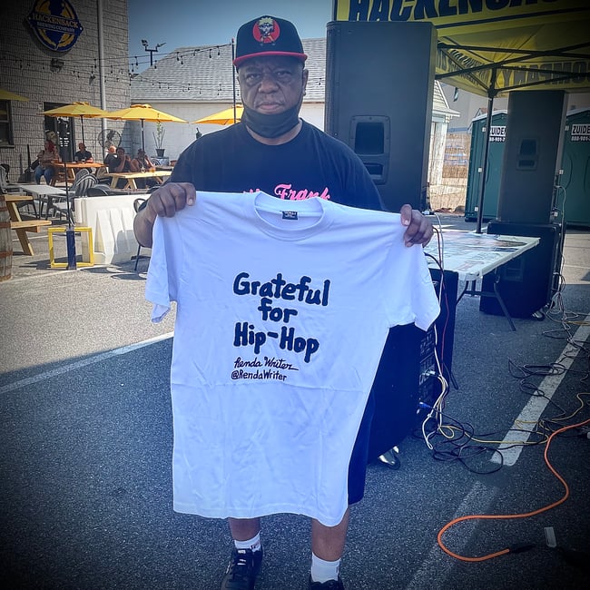 Grateful for Hip-Hop T-Shirt (White)