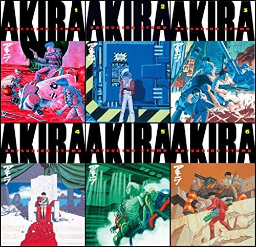 Image of Akira - 6 volumes set - Normally £161 (Paperback)