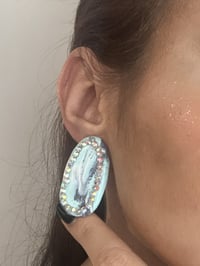 Image 3 of Powder Blue Marble Tongue 🧊👅🫧
